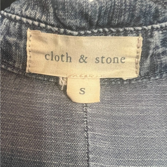Cloth & Stone long sleeve denim top - Size S - Picture 6 of 6
